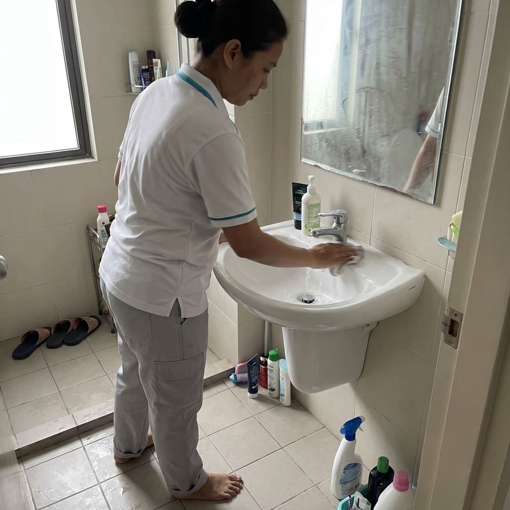 Clean Bathroom House Cleaning Puchong