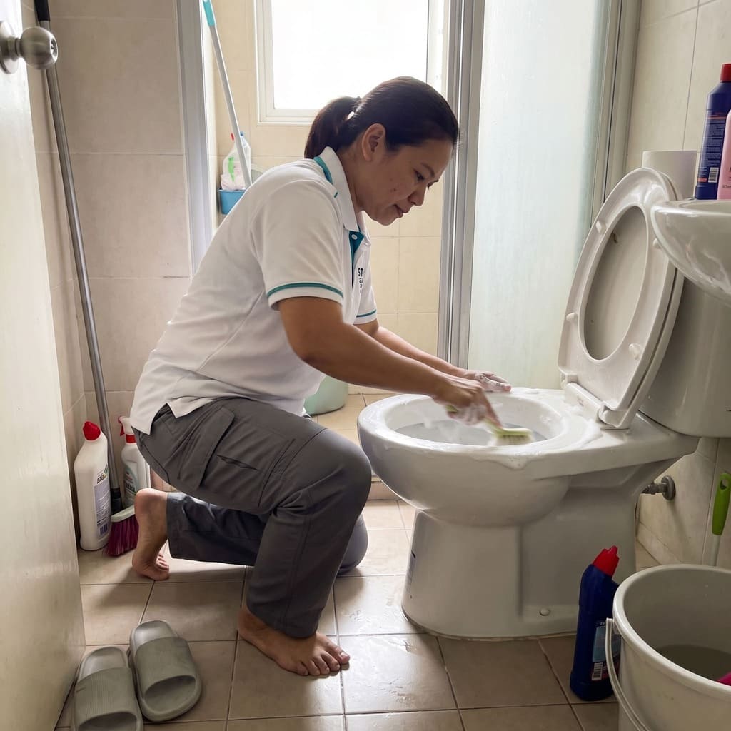 Clean Toilet Bowl Deep Cleaning Puchong