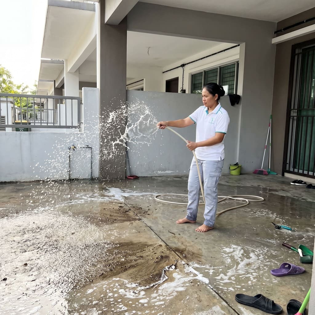 Wash Car Porch Cleaning Service Puchong